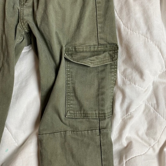 Levi Army Green Cargo high waist Skinny Jeans - Picture 3 of 5